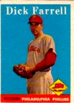 1958 Topps      076A     Dick Farrell RC